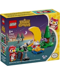 Конструктор Animal Crossing 77053 Наблюдение за звездами с Селестой Lego