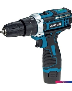 Ударная дрель-шуруповерт VER99182 (с 2-мя АКБ, кейс) Verter