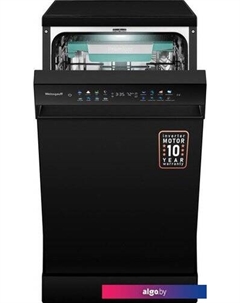 Отдельностоящая посудомоечная машина DW 4539 Inverter Touch AutoOpen Black Weissgauff