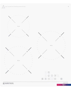 Варочная панель MIH453WH Power Meferi