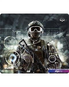 Коврик для мыши MP-G01S Soldier Sven