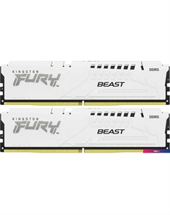 Оперативная память FURY Beast 2x32ГБ DDR5 6000 МГц KF560C30BWEK2-64 Kingston