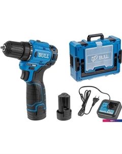 Дрель-шуруповерт SR 1203 1329879 (с 2-мя АКБ, кейс) Bull