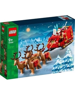 Конструктор 40499 Сувенирный набор Сани Деда Мороза Lego