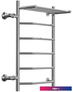 Полотенцесушитель Трапеция, с полочкой боковое подключение левое 50х100 см Granula