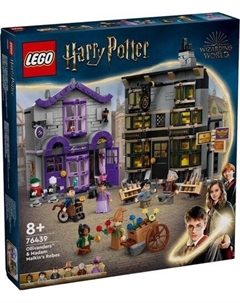 Конструктор Harry Potter 76439 Магазины Олливандера и мадам Малкин Lego