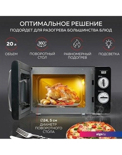 Микроволновая печь GF-MWO203 (черный) Gfgril