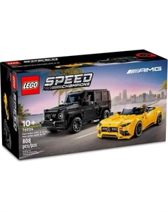 Конструктор Speed Champions 76924 Mercedes-AMG G 63 и Mercedes-AMG SL 63 Lego
