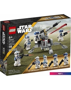 Конструктор Star Wars 75345 Боевой набор клонов 501-го легиона Lego