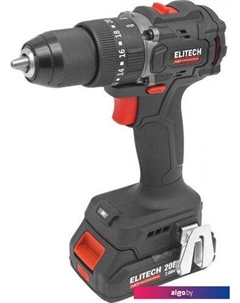 Ударная дрель-шуруповерт HD Professional CD 20ISL2 E2201.041.01 (с 2-мя АКБ 2 Ач, кейс) Elitech