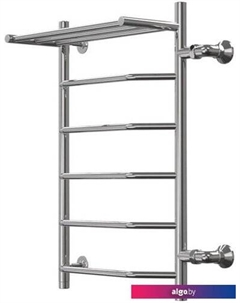 Полотенцесушитель Трапеция, с полочкой боковое подключение правое 50х80 см Granula