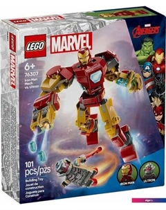 Конструктор Marvel 76307 Железный Человек против Альтрона Lego