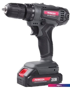 Дрель-шуруповерт ДА-20/2 Ли-М (с 2-мя АКБ, кейс) Победа