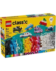 Набор деталей Classic 11036 Создавай автомобили Lego