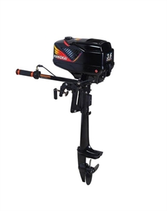 Мотор лодочный 3.6 HP 2-тактный Hangkai