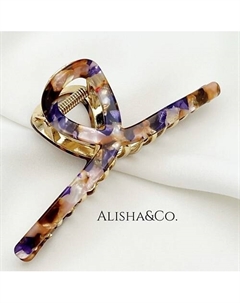 Крабик для волос металлический To be blossom Alisha&co.