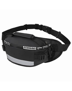 Сумка на пояс RIO, два отделения, регулируемый ремень, светоотр. Эл Heikki