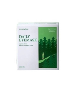 DAILY EYEMASK CYPRESS FOREST Паровая анти стресс маска для глаз с ароматом сосны 5 Steambase