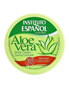 Крем для тела с алоэ вера (питающий) Instituto espanol