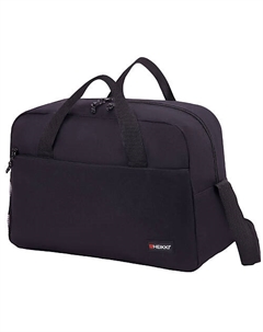 Сумка спортивная MOVE, карман на молнии, черная Heikki