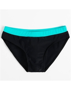 Плавки купальные для мальчика, рост 122-128 см, чёрные/бирюзовые Minaku