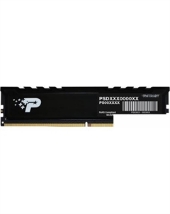 Оперативная память Signature Premium Line 8ГБ DDR5 5200 МГц PSP58G520081H1 Patriot