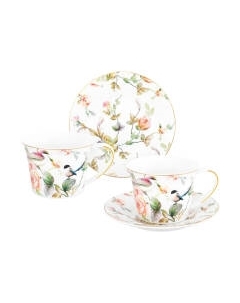 Набор для чая/кофе Elan Gallery Певчие птички / 730778 Elan gallery