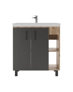 Тумба под умывальник Домино Фостер 80 Craft без ящика