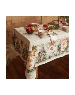 Комплект столового белья Сhristmas Bells. Скатерть + салфетки / 7319002 Этель