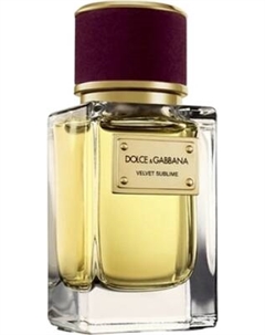 Парфюмерная вода Dolce&Gabbana Velvet Sublime Dolce&gabbana