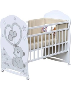 Детская кроватка VDK Style Toby колесо-качалка Vdk