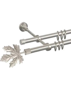 Карниз для штор АС ФОРОС Prime D16Г/16Г + наконечники Клен Ас форос