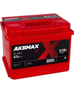 Автомобильный аккумулятор AKBMAX R ST 65R L2 Akbmax