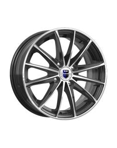 Литой диск K&K Пойнт Бланк 15x6" 4x98мм DIA 58.5мм ET 35мм Алмаз черный K&k