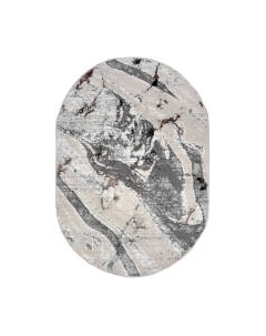 Коврик Bossan Rome B038A-VIZION-BEJ-OVAL