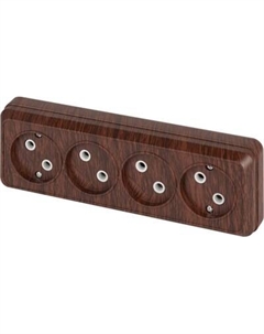 Розетка INTRO Quadro 2-207-10 / Б0053833 Intro