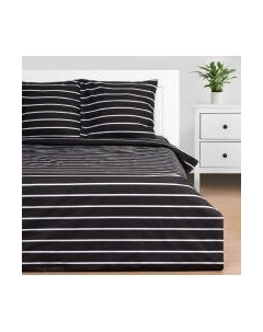 Комплект постельного белья Black stripes / 6632184 Этель