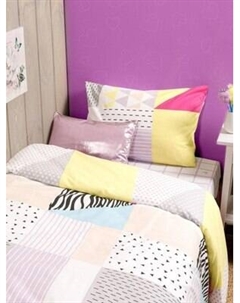 Комплект постельного белья Wake me Wake Вайб 1.5сп 70x70 / 70787-1+70788-1 Wake me wake