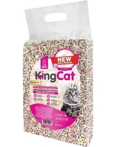 Наполнитель для туалета KingCat Жемчужный Тофу Kingcat