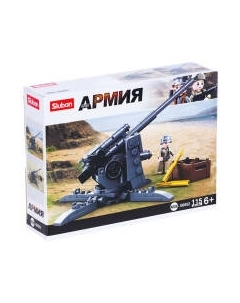 Конструктор Sluban Армия ВОВ Артиллерийский расчет / M38-B0852