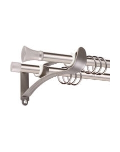 Карниз для штор АС ФОРОС Prime D16Г/16Г + наконечники Монако Ас форос