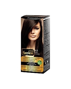 Крем-краска для волос Белита-М Hair Happiness стойкая тон № 4.0 Белита-м