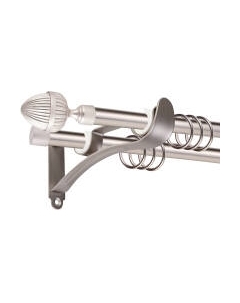 Карниз для штор АС ФОРОС Prime D16Г/16Г + наконечники Милано Ас форос