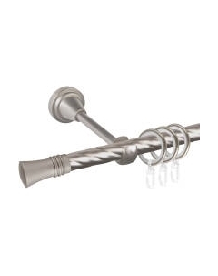 Карниз для штор АС ФОРОС Grace D16K + наконечники Арига Ас форос