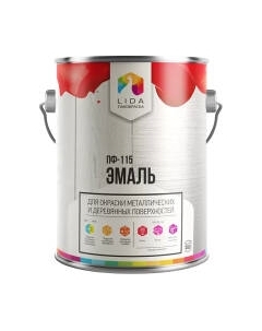Эмаль Lida ПФ-115 Optima