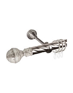 Карниз для штор АС ФОРОС Grace D25К + наконечники Ампир Ас форос