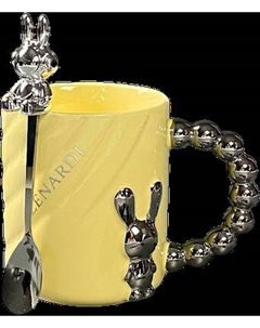 Кружка с ложкой Lenardi 315-070