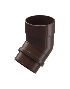 Колено трубы водосточной Docke Lux 45 градусов