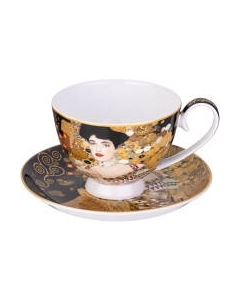 Чашка с блюдцем Lefard Золотая адель / 104-1014