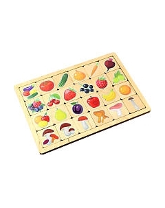 Развивающая игра Десятое королевство Овощи-Фрукты-Ягоды-Грибы / 00740
